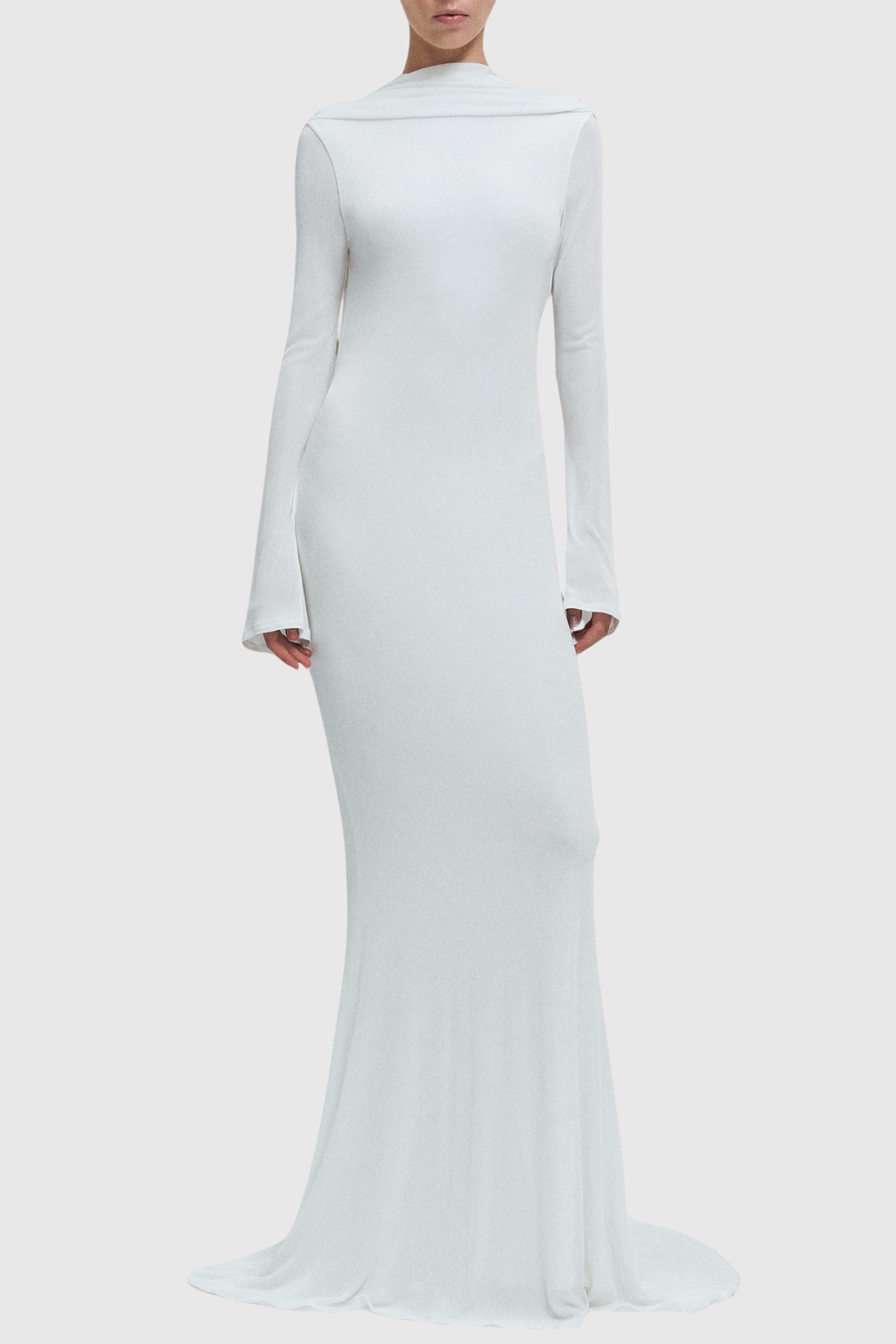 Oswin Backless Draped Maxi Dress