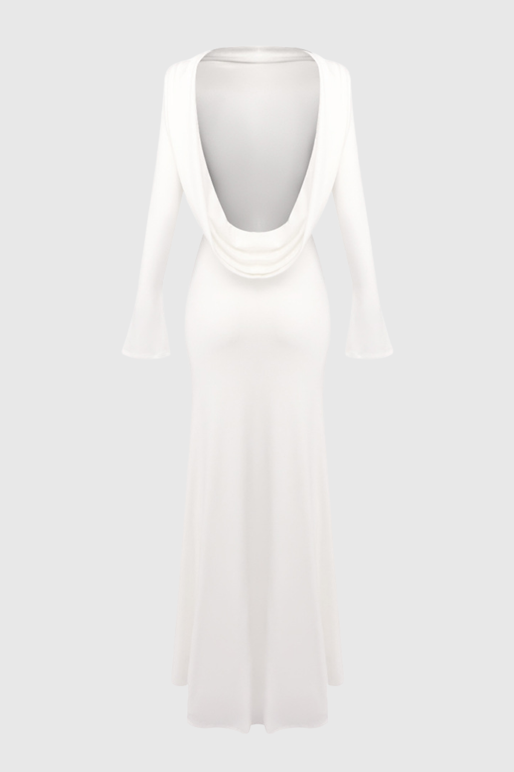 Oswin Backless Draped Maxi Dress