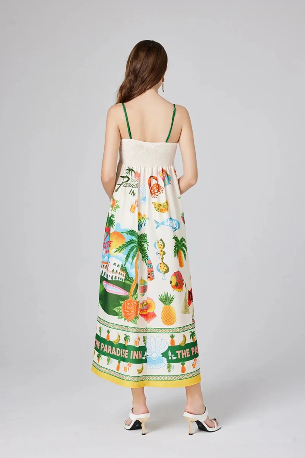 Voyage Paradise Print Cami Maxi Dress | Relaxed Fit | Summer