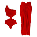 Cut Out One Piece High Waist Bodysuit Crochet Dress