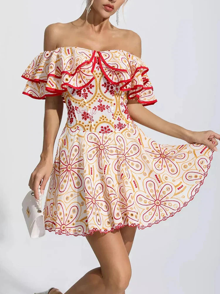 Scarlet Mini Dress