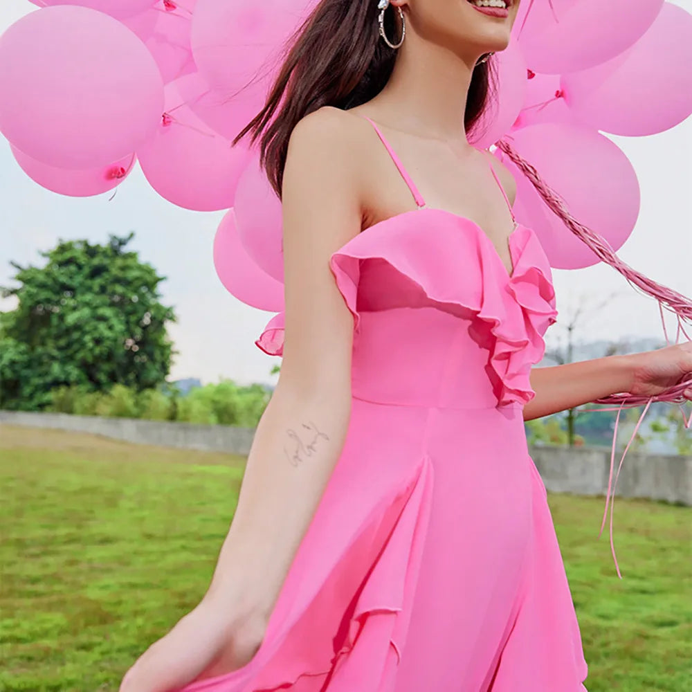Ruffle Maxi Dress