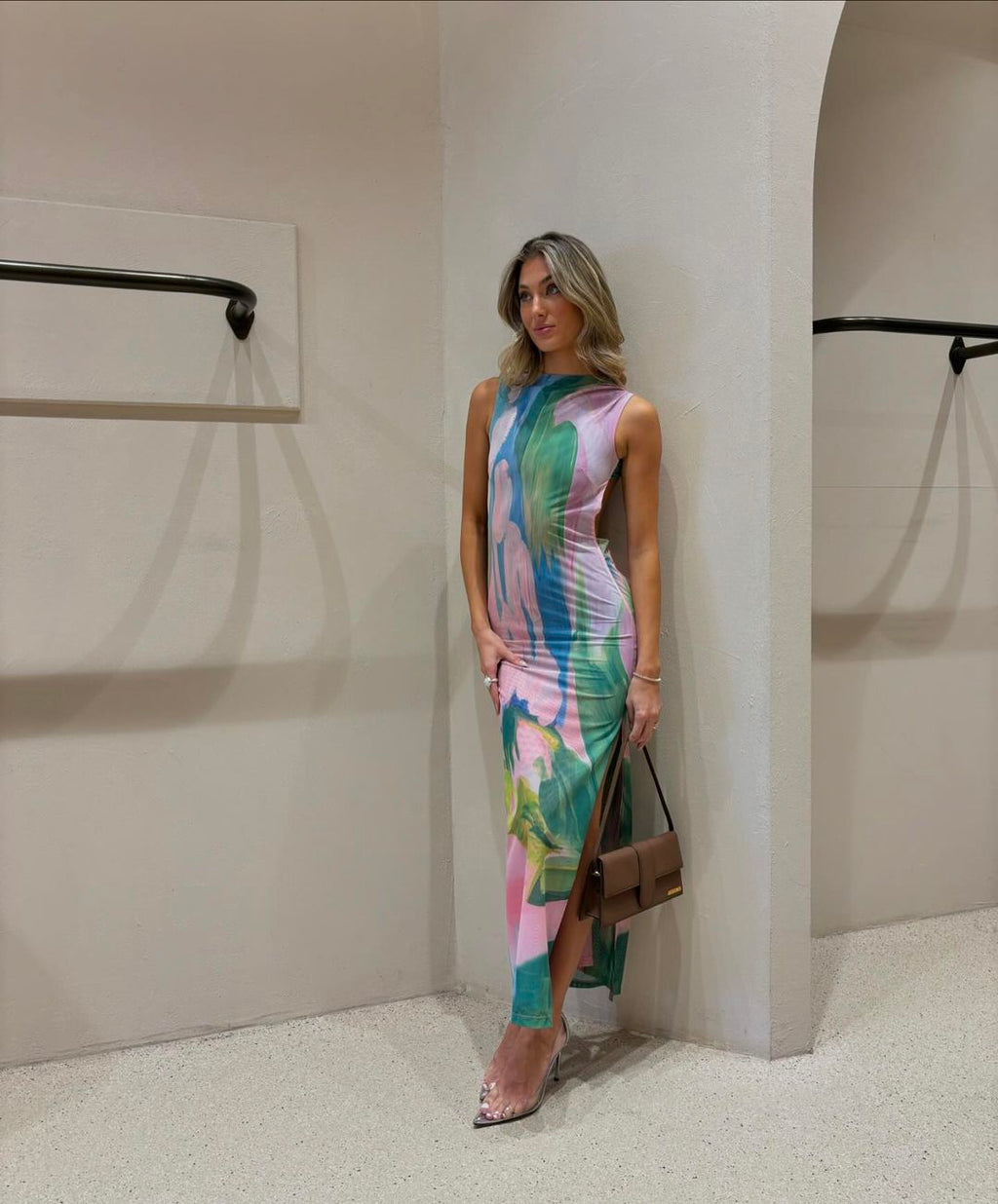 Nola | Pastel Maxi Dress