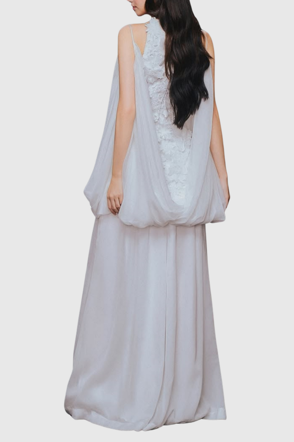 Soleka Lace Puffy Tulle Mini Dress