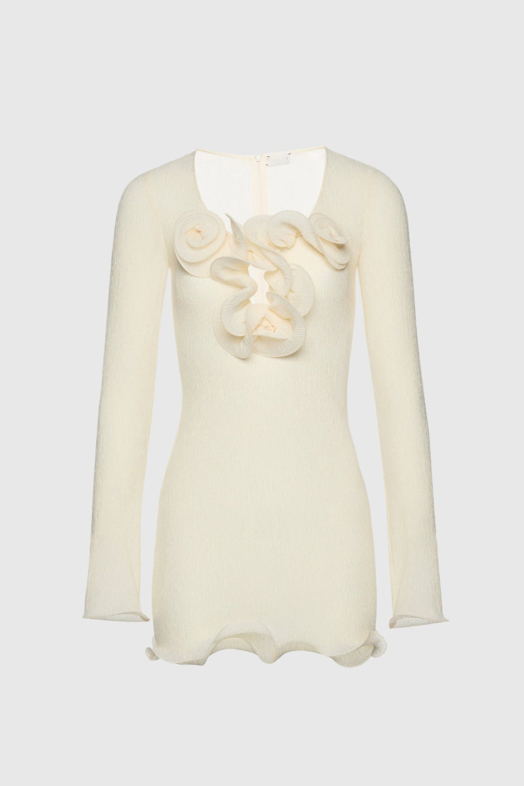 Stanta Floral Crepe Mini Dress