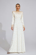 Tanith White Diamond Maxi Dress