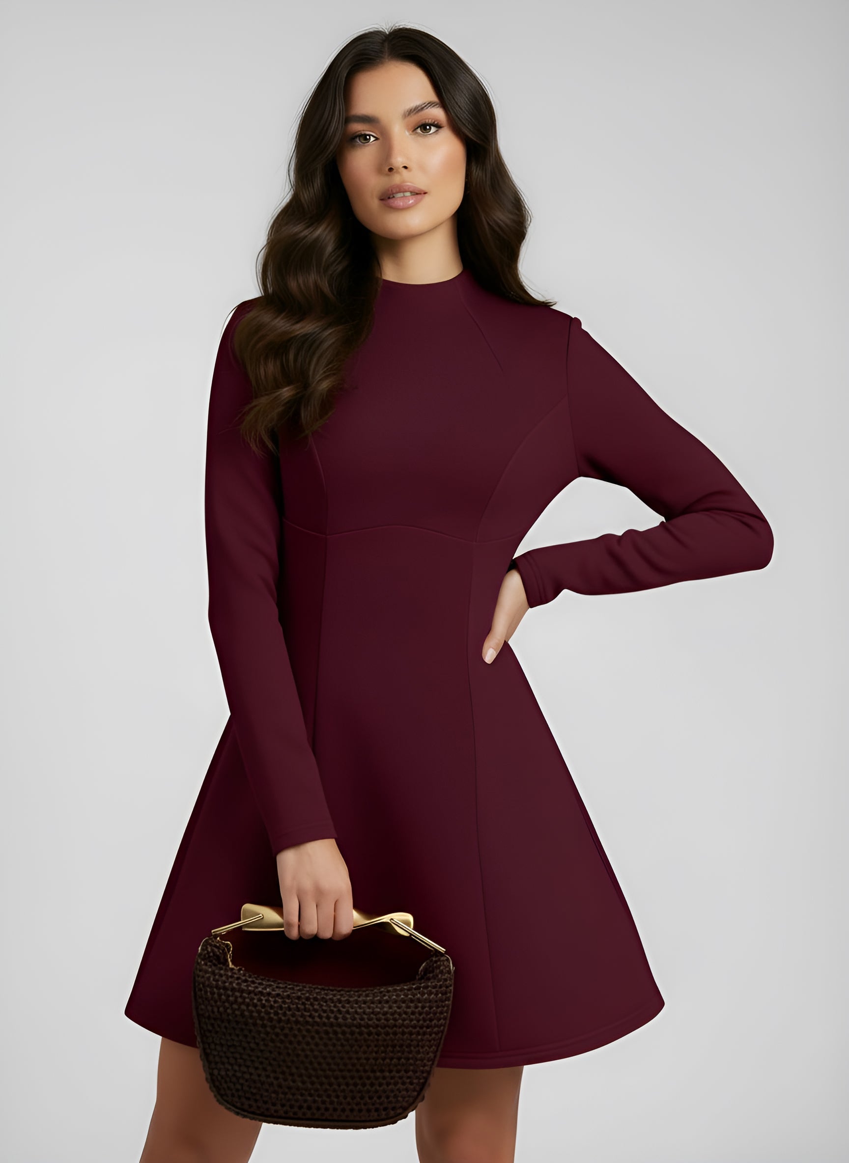 Backless Mini Dress