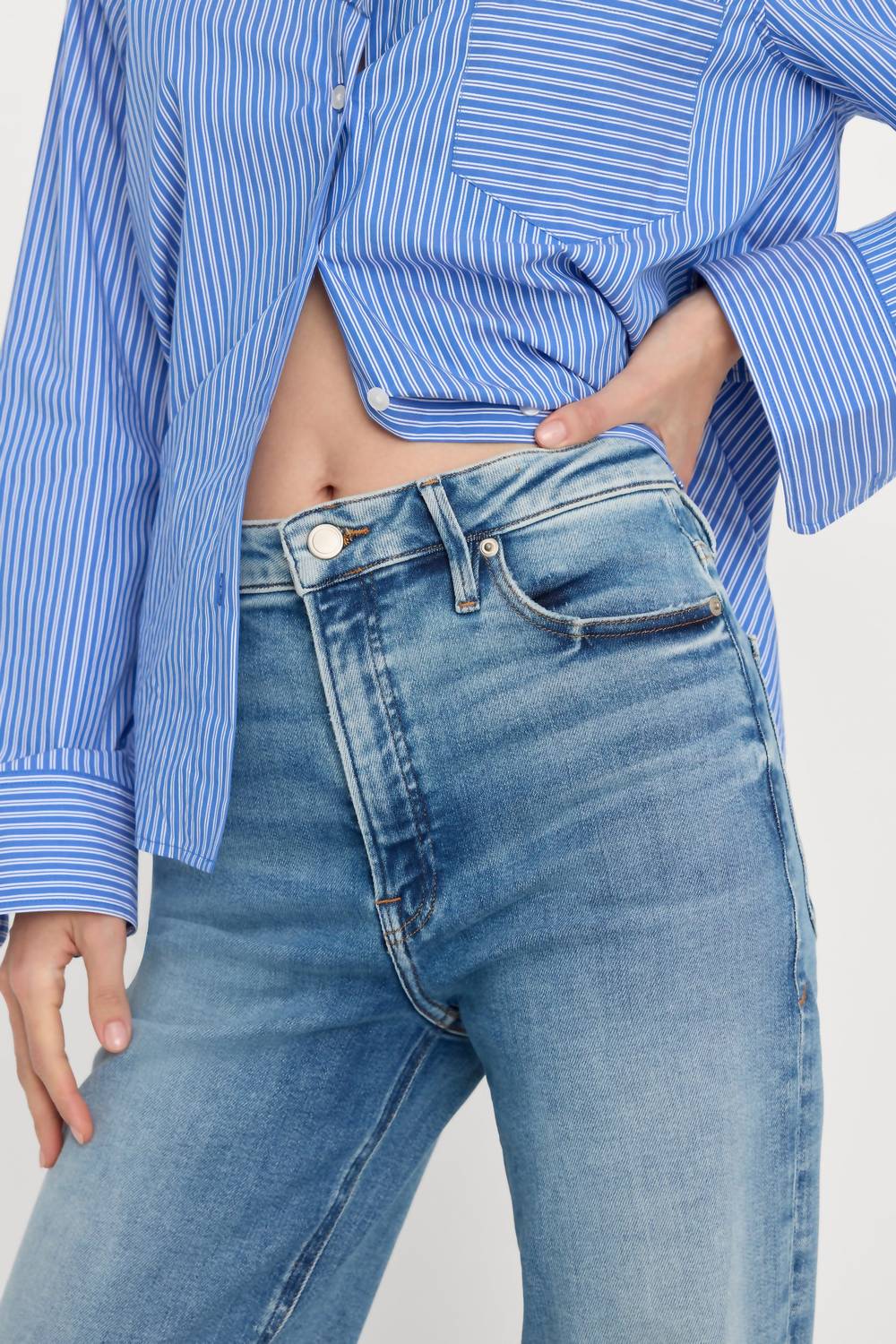 Good American - Good True Straight Jeans