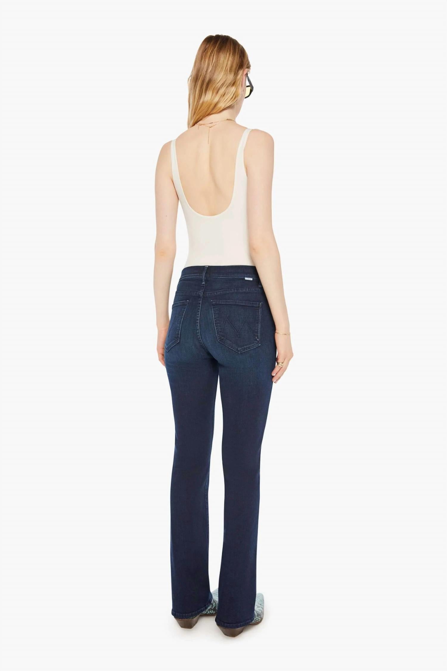 Mother - Mid Rise Smokin Skimp Flared Leg Jeans