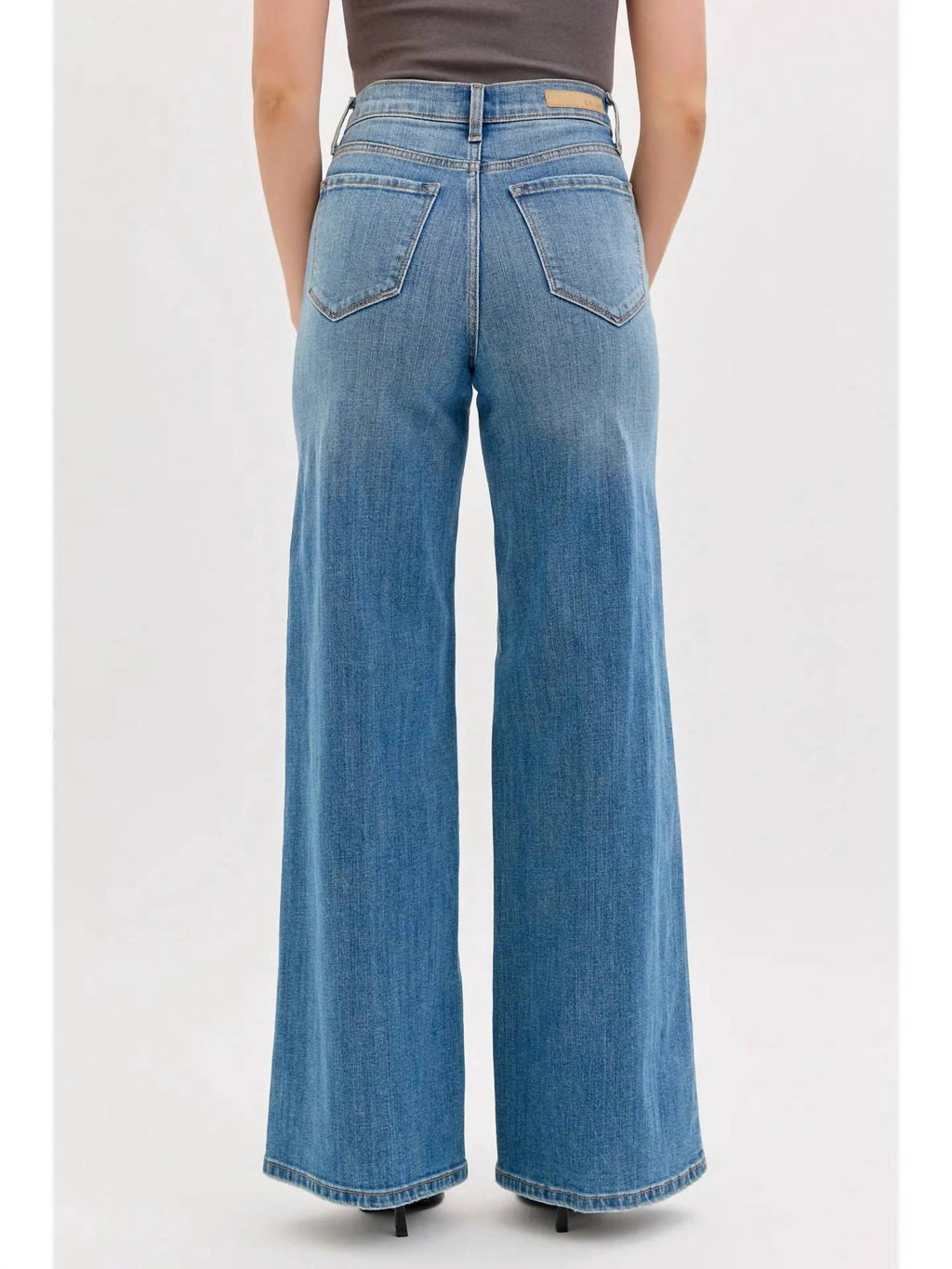 Cello - Sarah High-rise Wide Leg Jeans
