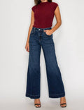 Artemis Vintage - Bella High Rise A Line Wide Leg Jean