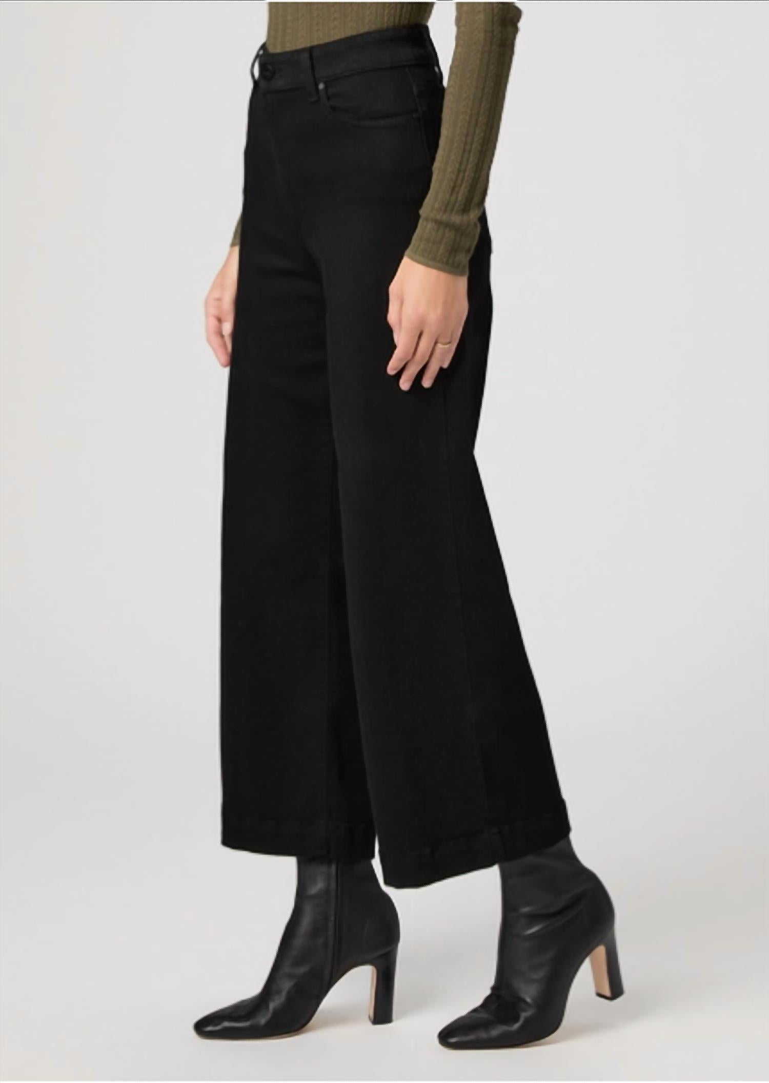 Paige - Anessa High Rise Wide Leg Jeans
