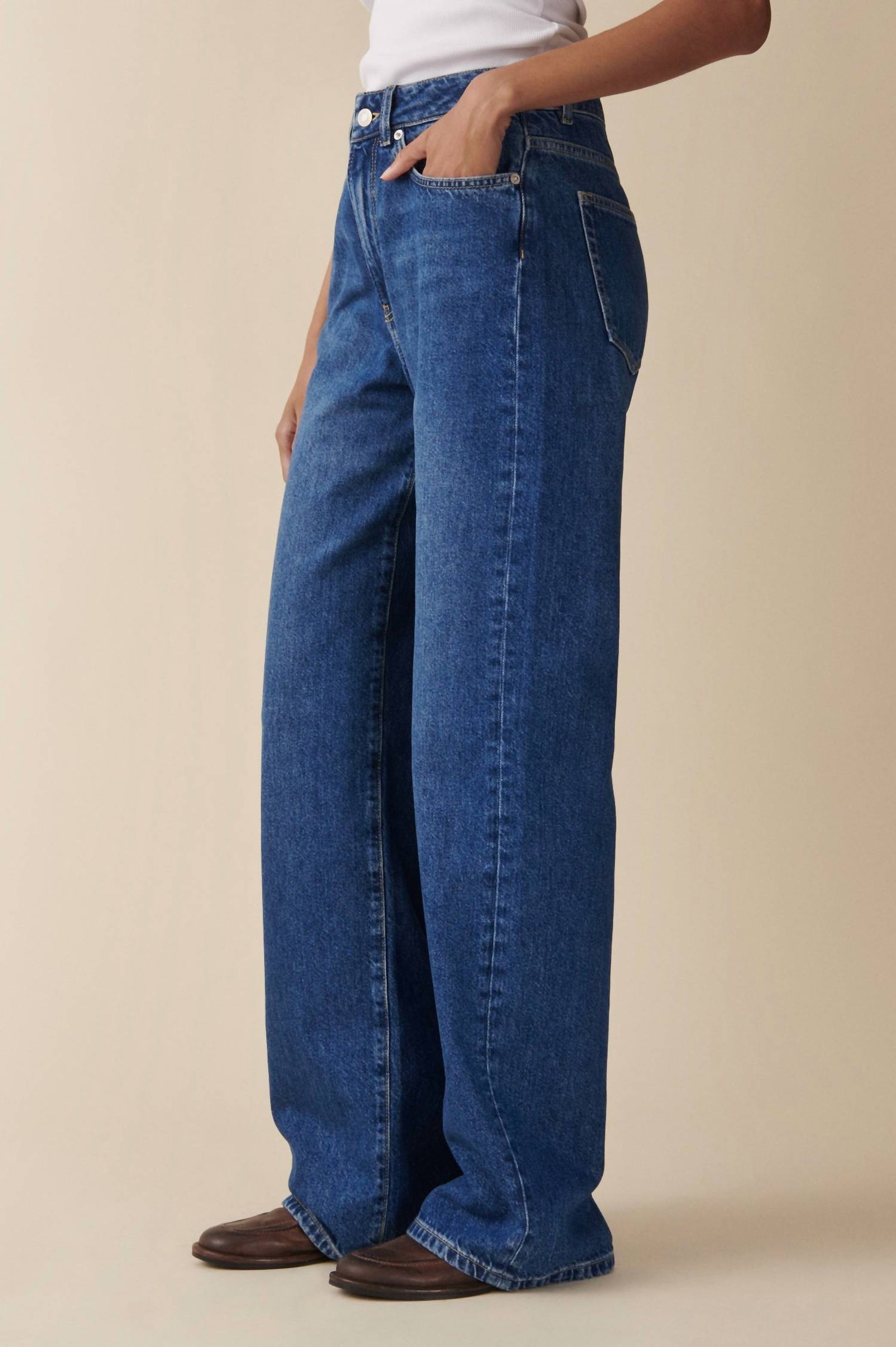 Jeanerica - Belem Mid Rise Loose Fit Jeans