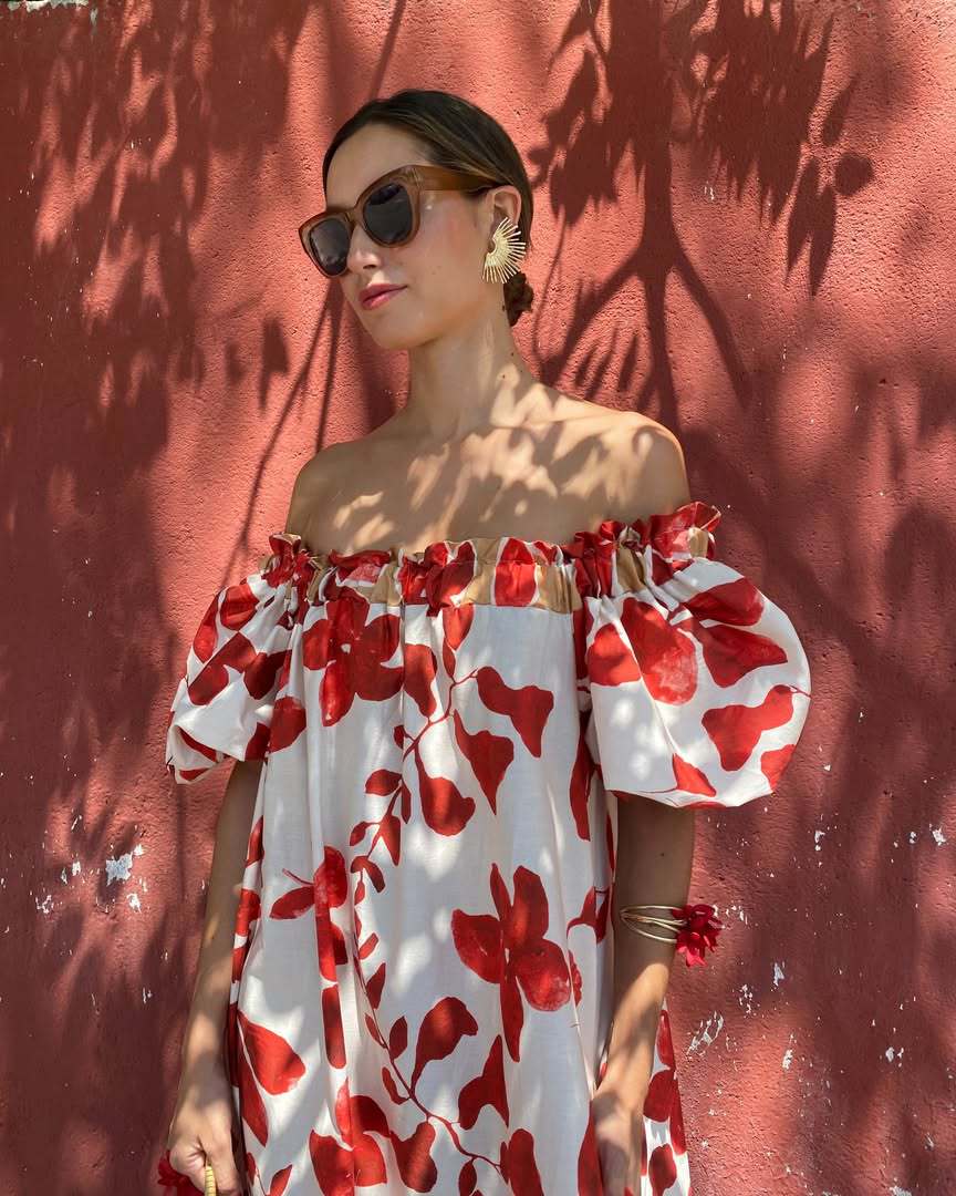 Off Shoulder Maxi Dress