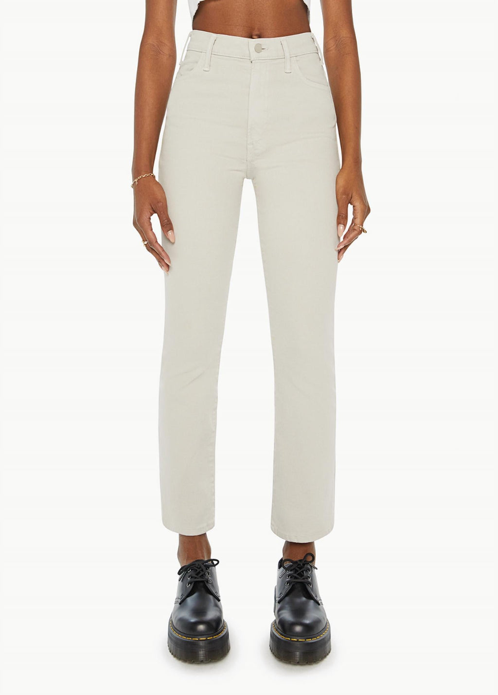 Mother - Hustler Flood High-rise Bootcut Jeans