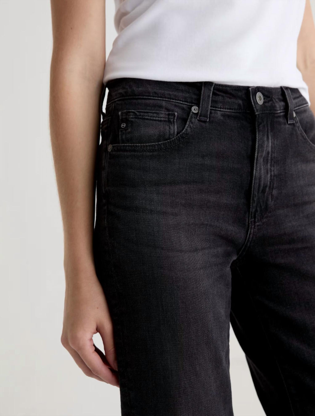 Ag Jeans - Brinley Mid-rise Straight Leg Jeans
