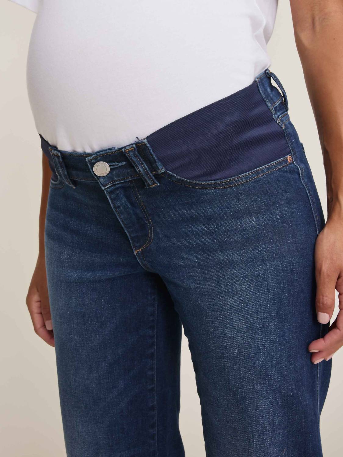 Dl1961 - Women'S - Thea Boyfriend Relaxed Tapered Jeans - Maternity