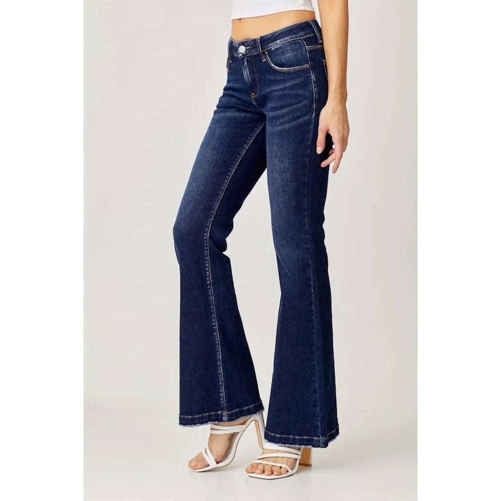 Risen - Low Rise Flare Jeans