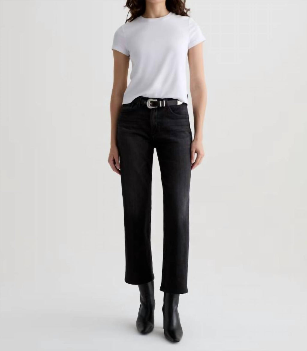 Ag Jeans - Brinley Mid-rise Straight Leg Jeans
