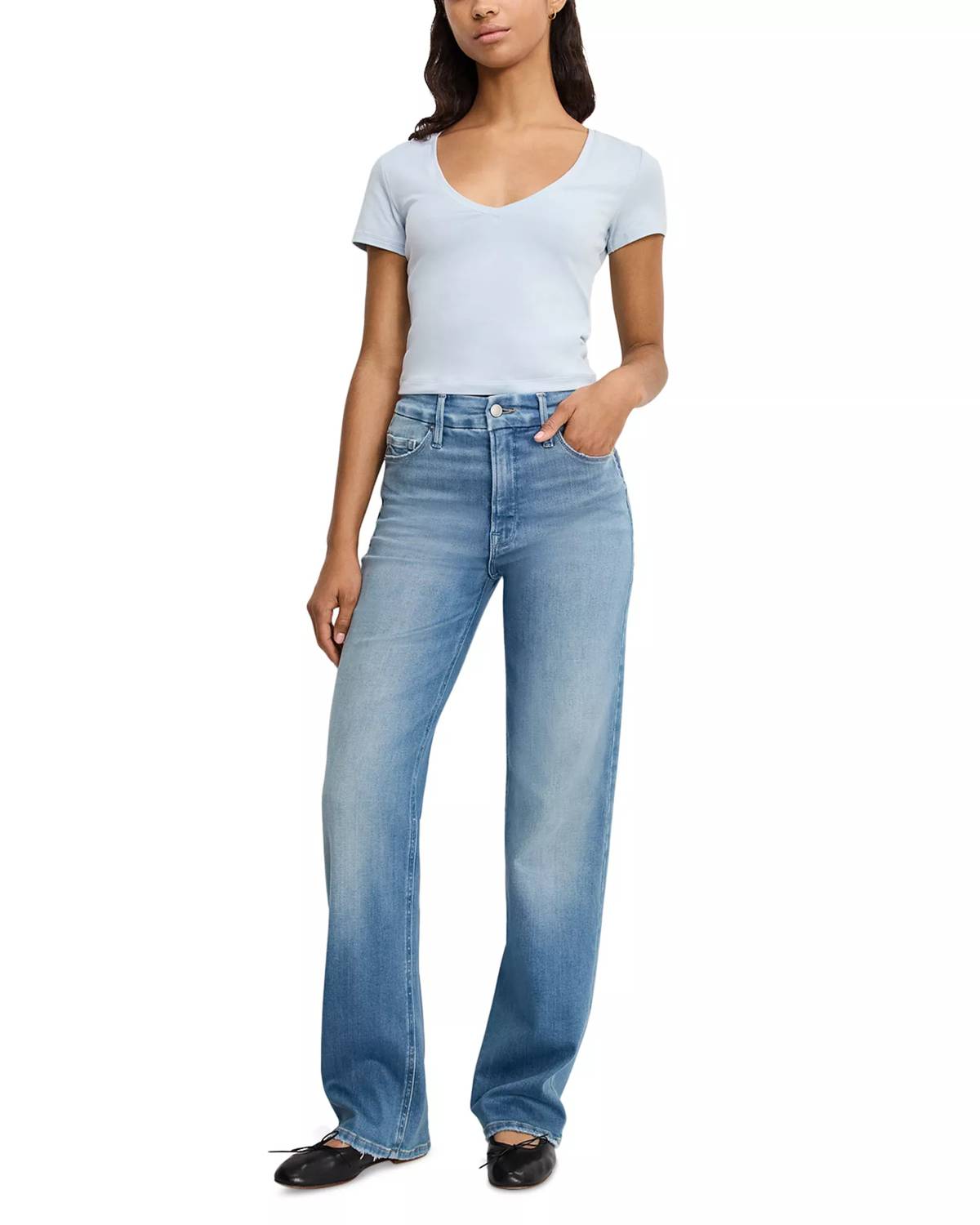 Good American - Good True Straight Jeans