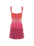 Sunset Gradient Mini Dress