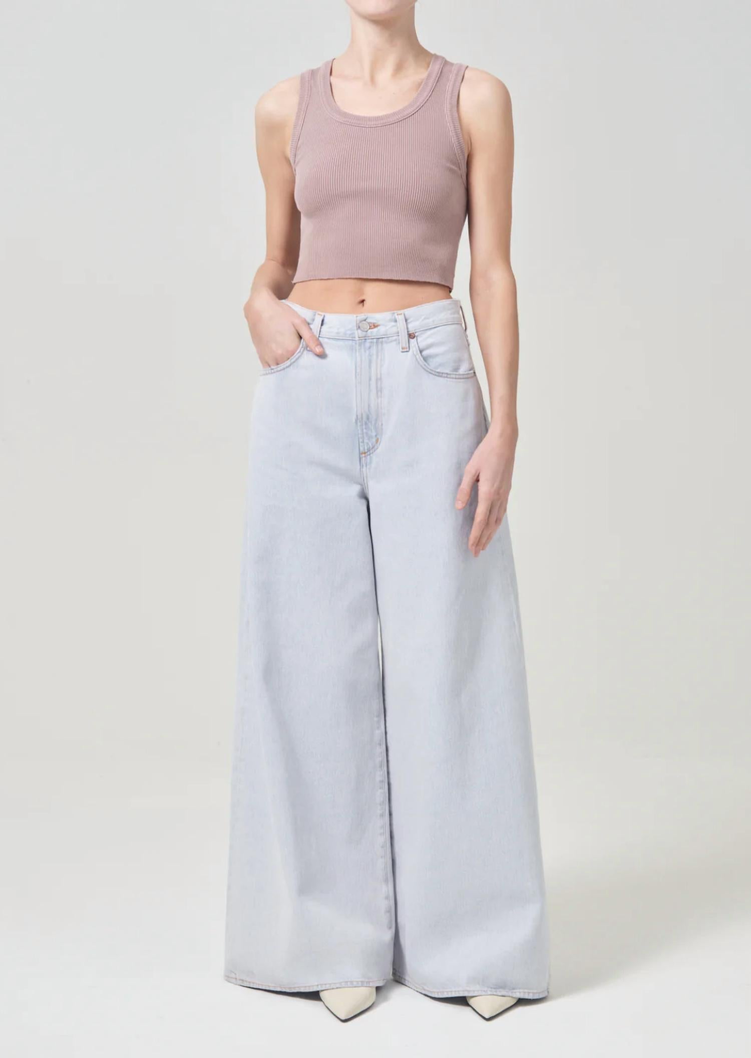 Agolde - Nolan High Rise Wide Leg Jean