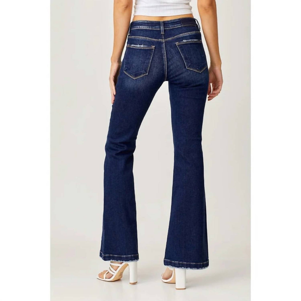 Risen - Low Rise Flare Jeans