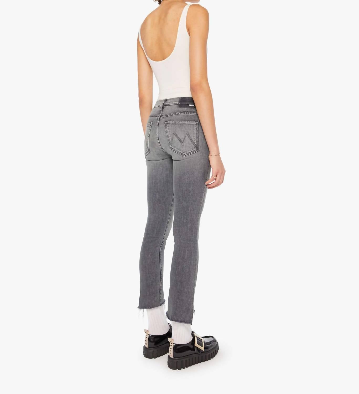 Mother - Insider Crop Step Fray Jeans