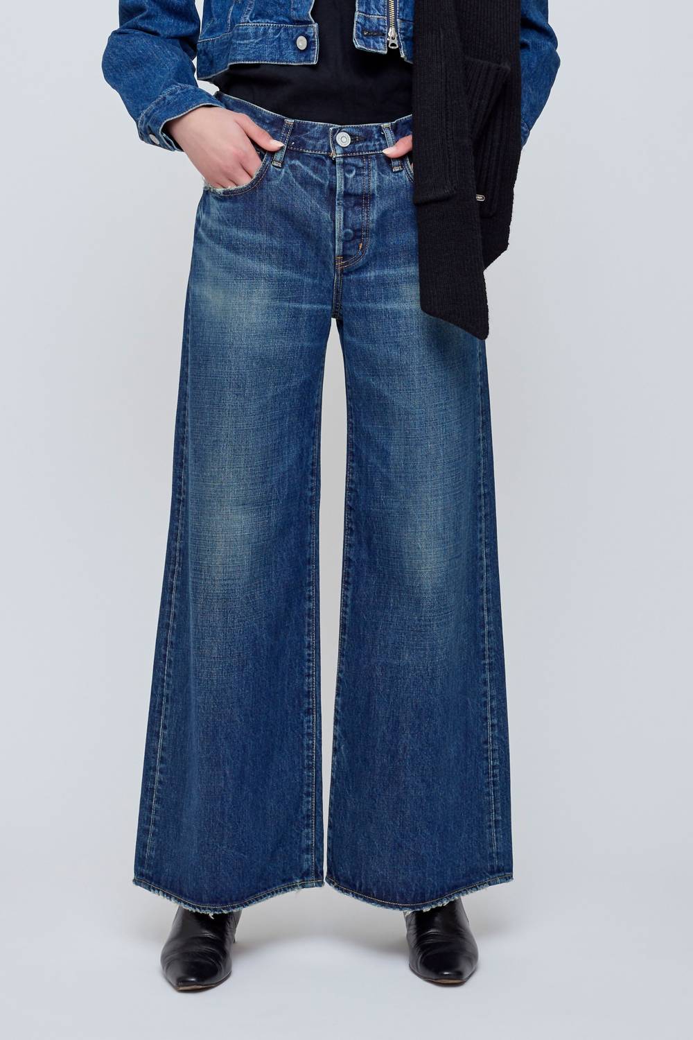 Moussy - Mcdavid Straight Baggy Jeans