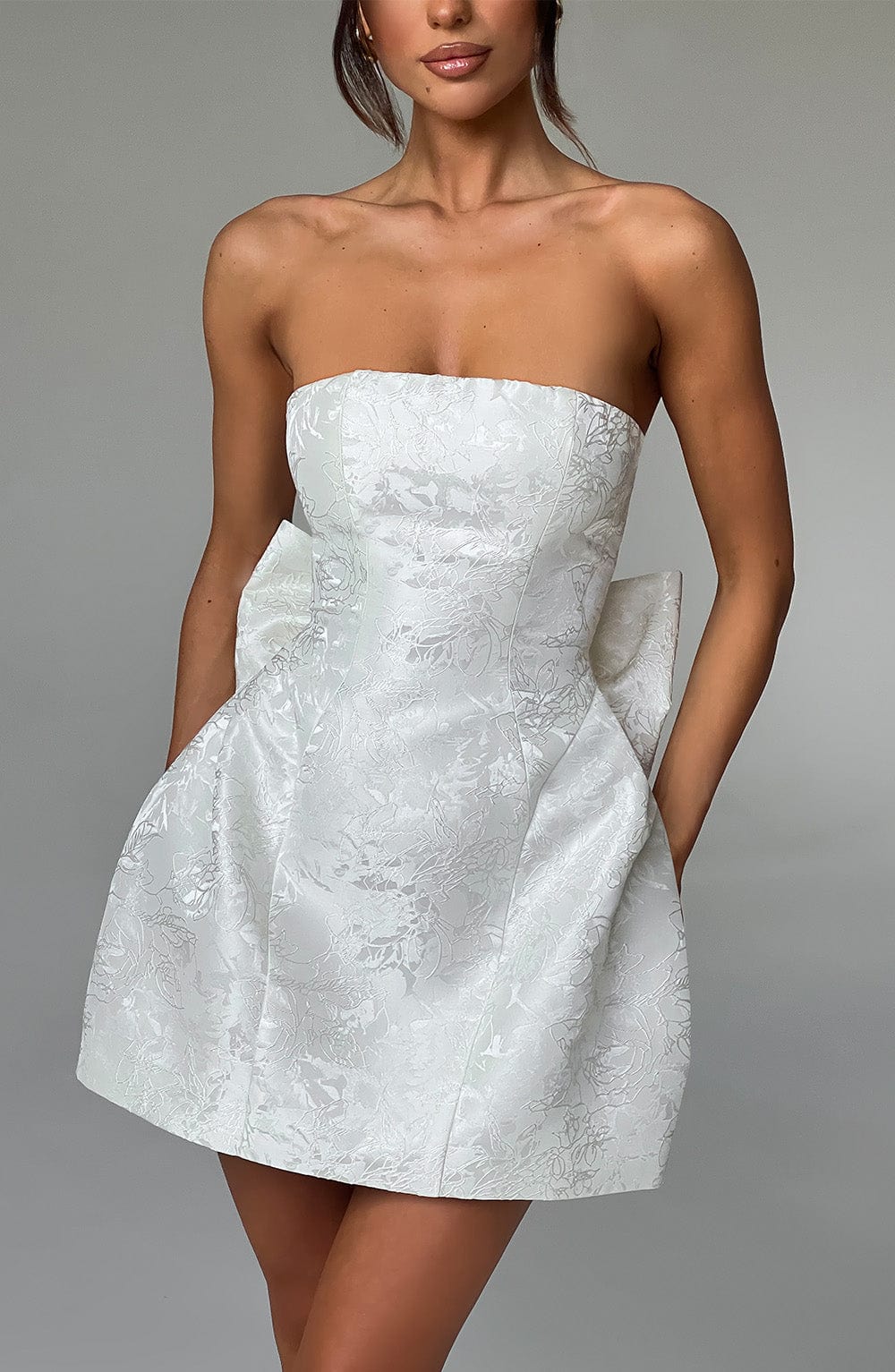 Strapless Mini Dress