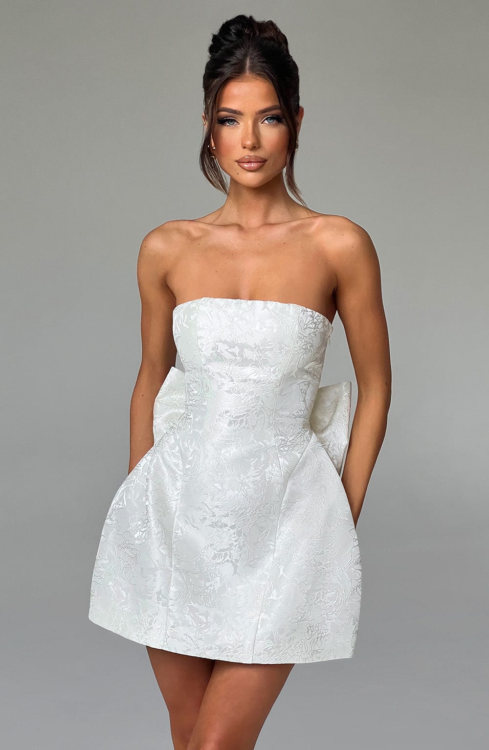 Strapless Mini Dress