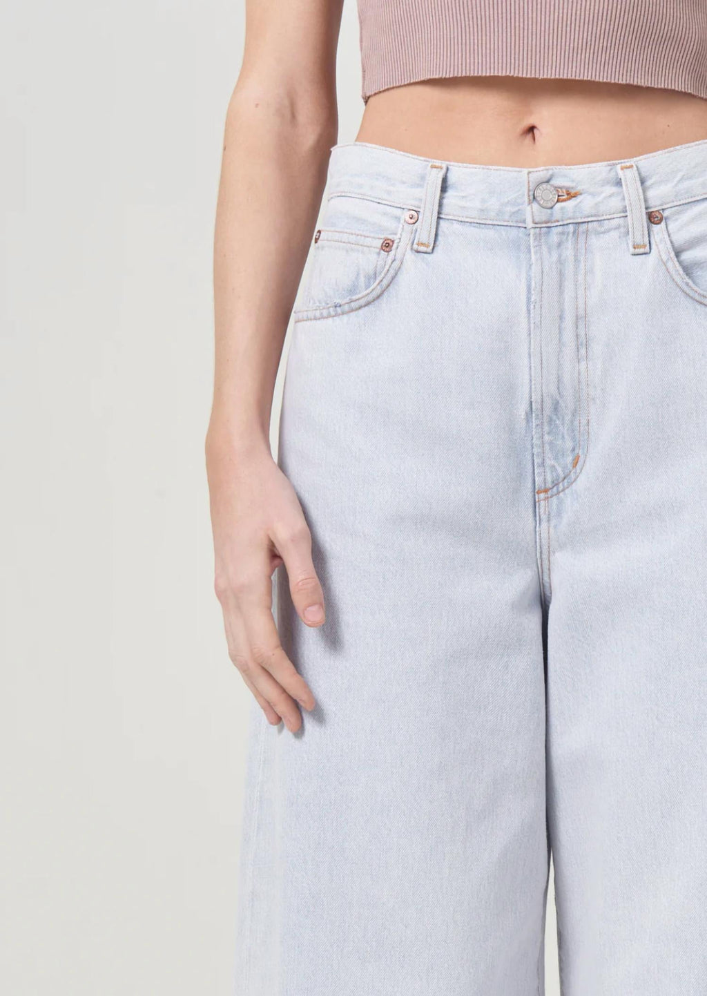 Agolde - Nolan High Rise Wide Leg Jean
