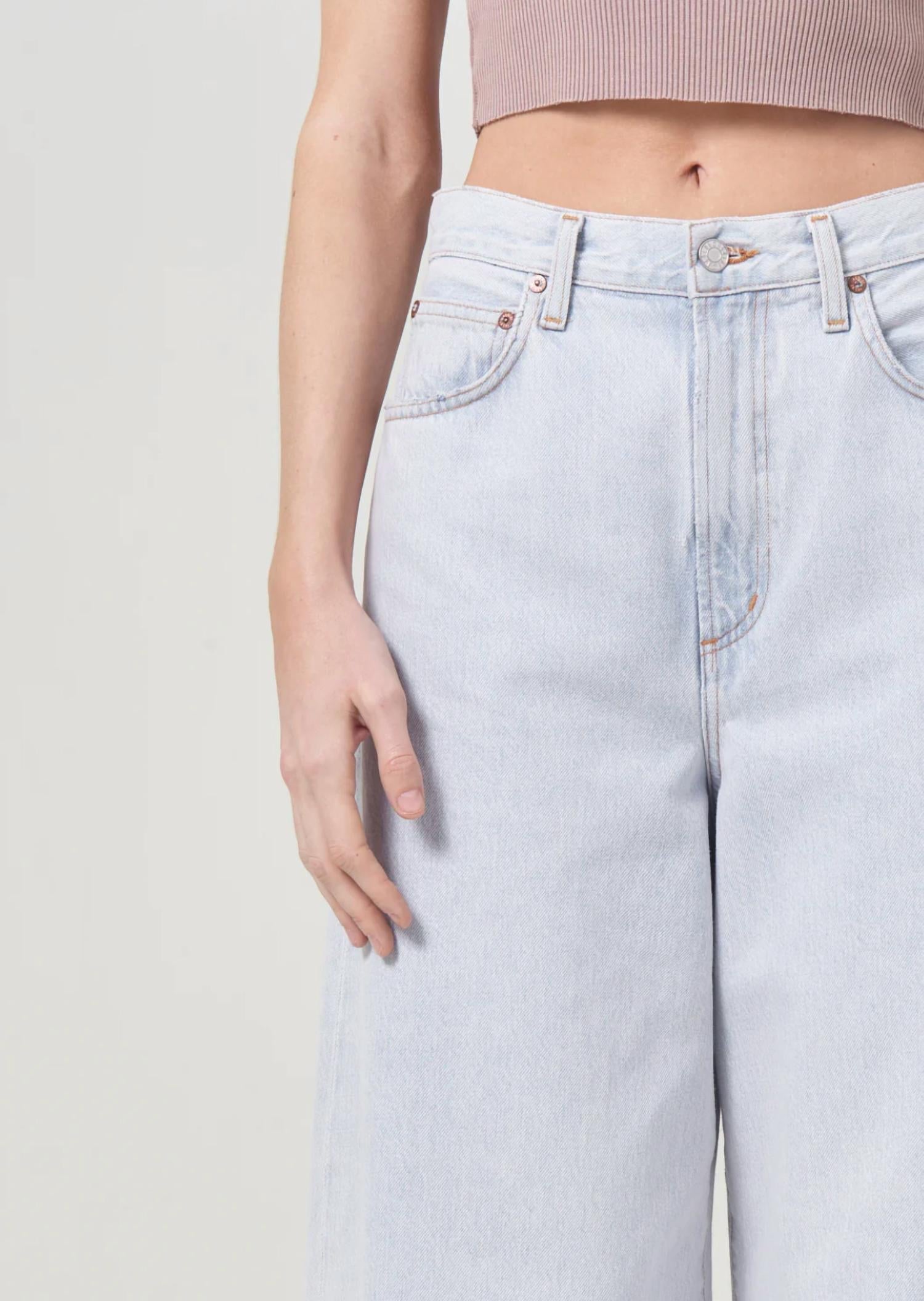 Agolde - Nolan High Rise Wide Leg Jean