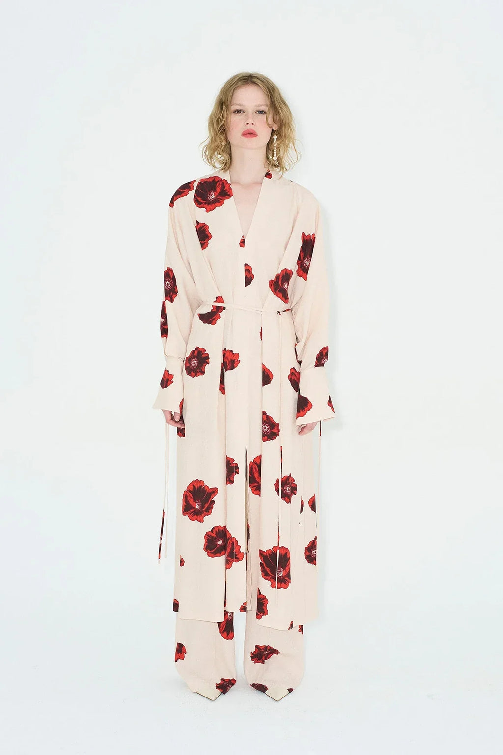 Sahara Print Kimono Dress