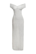 Elegant Backless Bow Maxi Dress