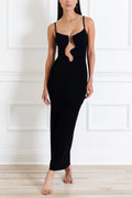 Elegant Cut-Out  Maxi dress