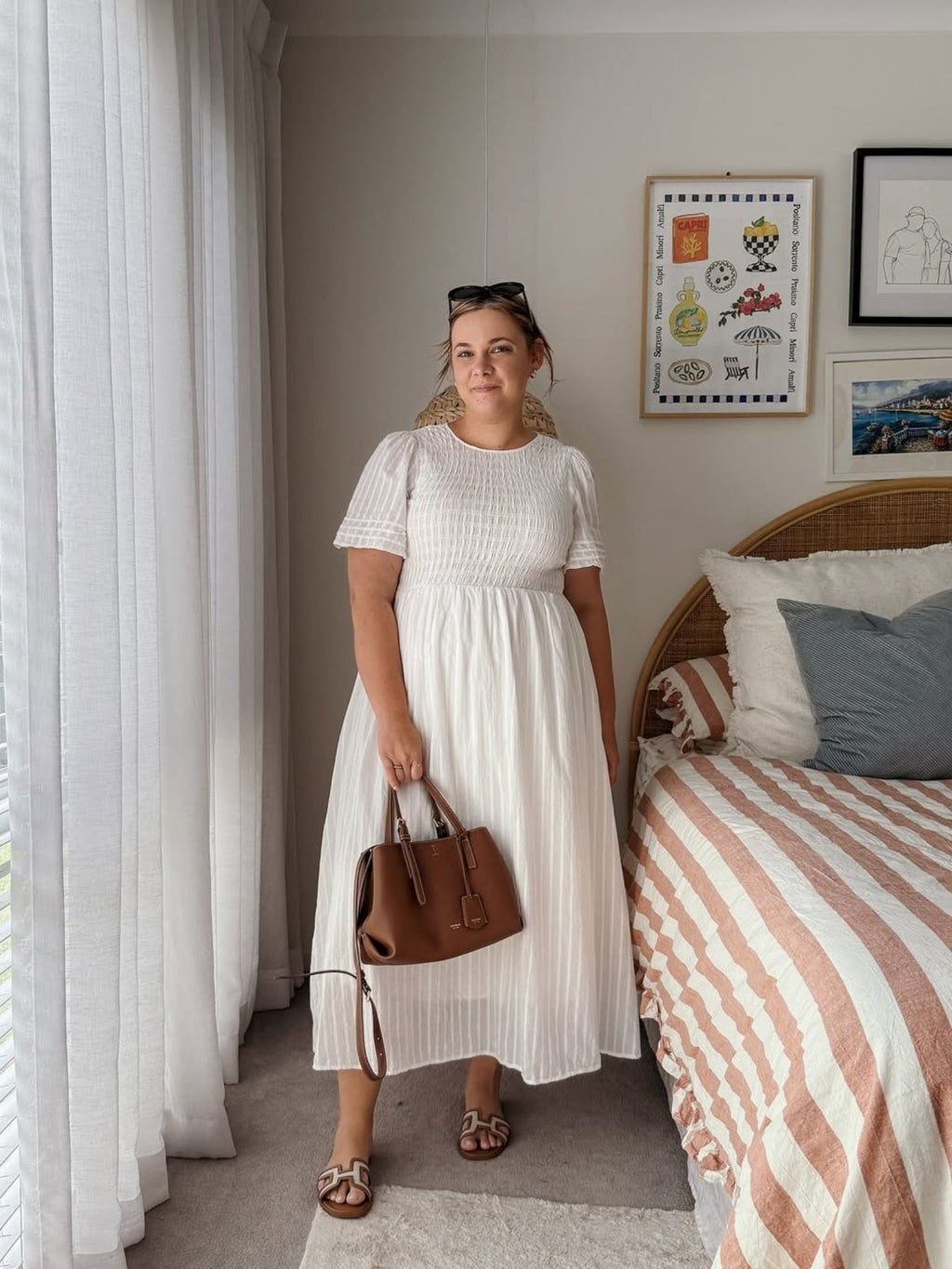 Iolana Dress - White